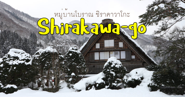 ชิราคาวาโกะ Shirakawago เมืองมรดกโลกสวยดุจเทพนิยาย